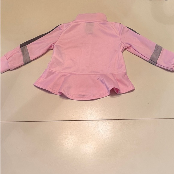 Nike Baby Girl Pink and Gray Tracksuit 18 Month - Picture 2 of 13
